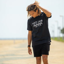 画像をギャラリービューアに読み込む, T-shirt【End summer】Black