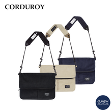 画像をギャラリービューアに読み込む, Sacoche Bag / Corduroy / Beige