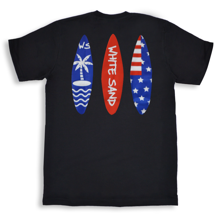T-shirt【USA WS】Black