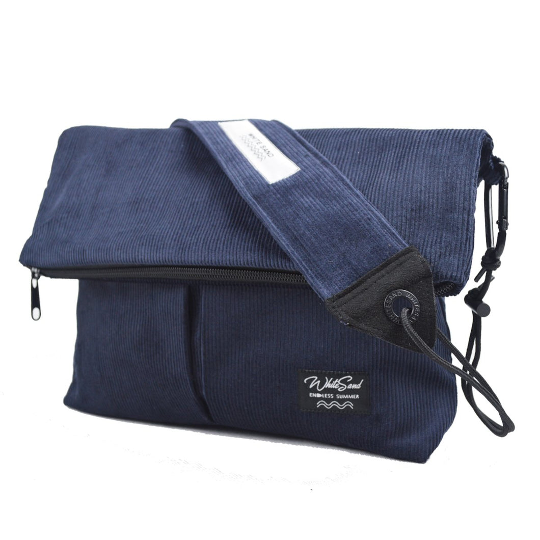 Sacoche Bag / Corduroy / Navy Blue
