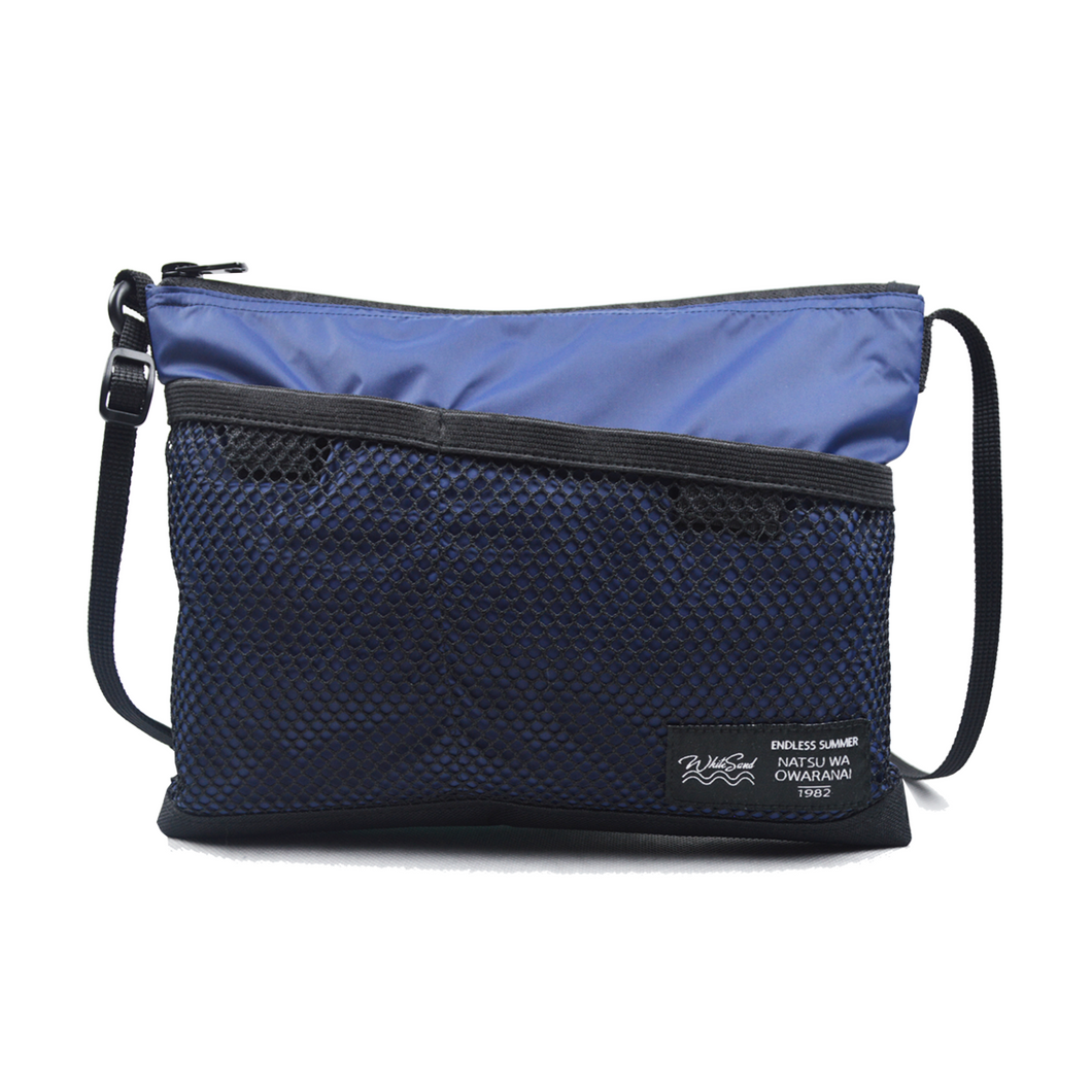 Sacoche Bag / Nylon / Navy Blue