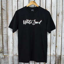 画像をギャラリービューアに読み込む, T-shirt【Three mix】Black

