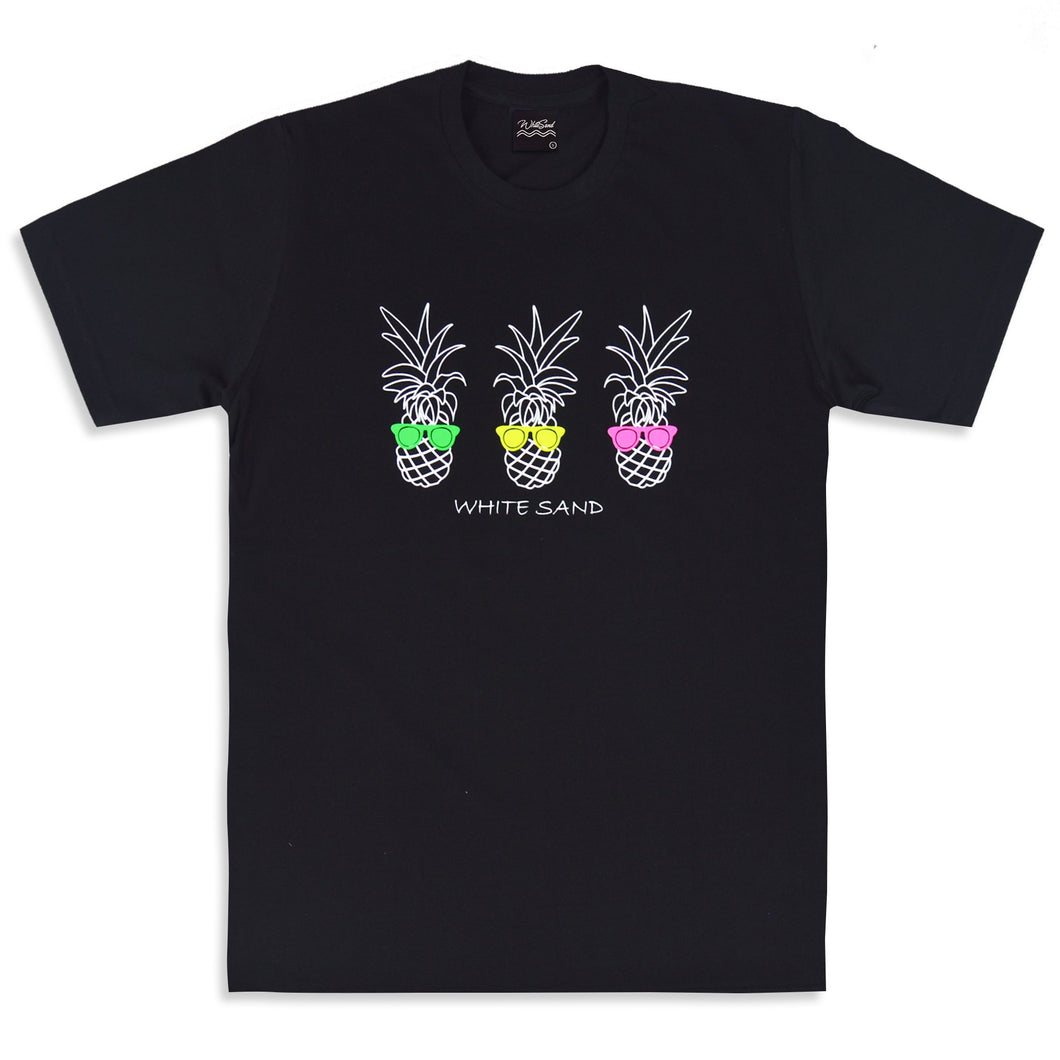 T-shirt【Three twin】Black