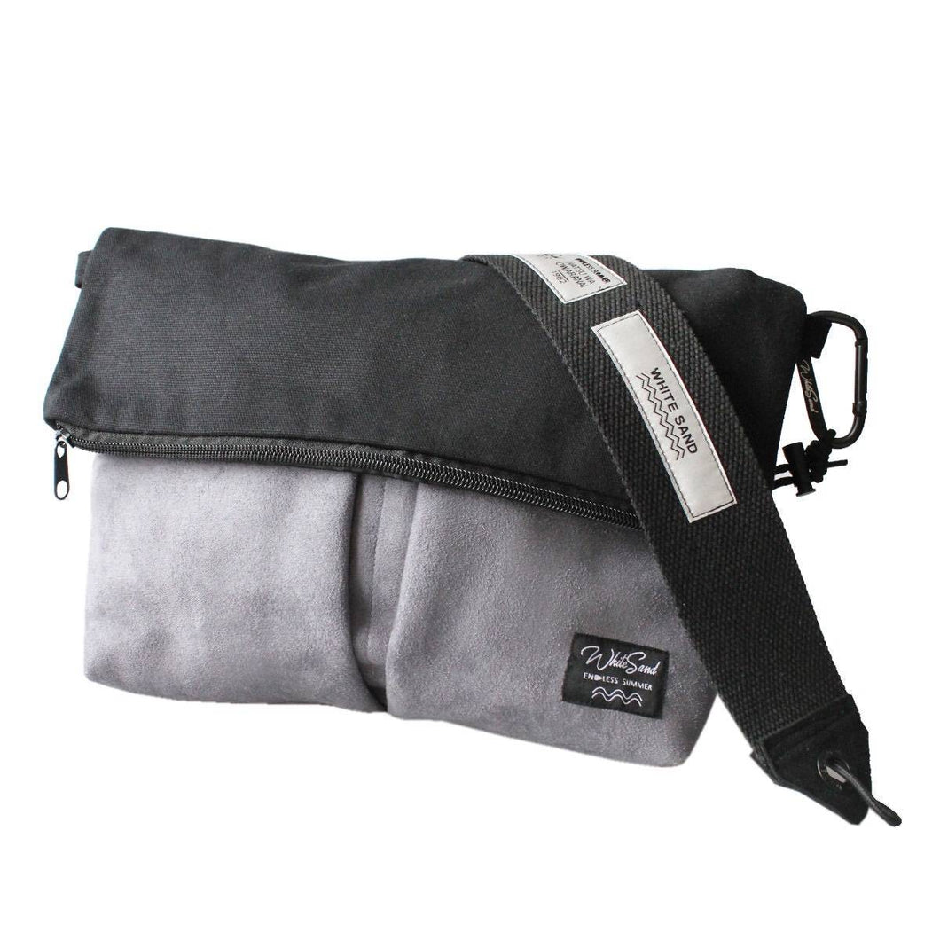 Sacoche Bag / Canvas+Felt / Gray