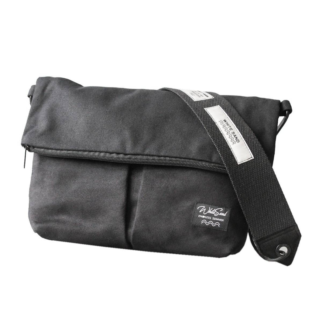 Sacoche Bag / Canvas+Felt / Black