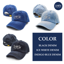 画像をギャラリービューアに読み込む, Denim Cap / Black Denim
