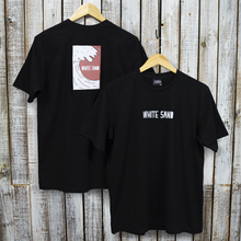画像をギャラリービューアに読み込む, T-shirt【Back Wave】Black
