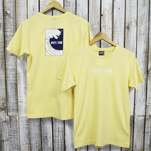 画像をギャラリービューアに読み込む, T-shirt【Back Wave】Yellow
