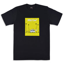 画像をギャラリービューアに読み込む, T-shirt【White sand bus】Black
