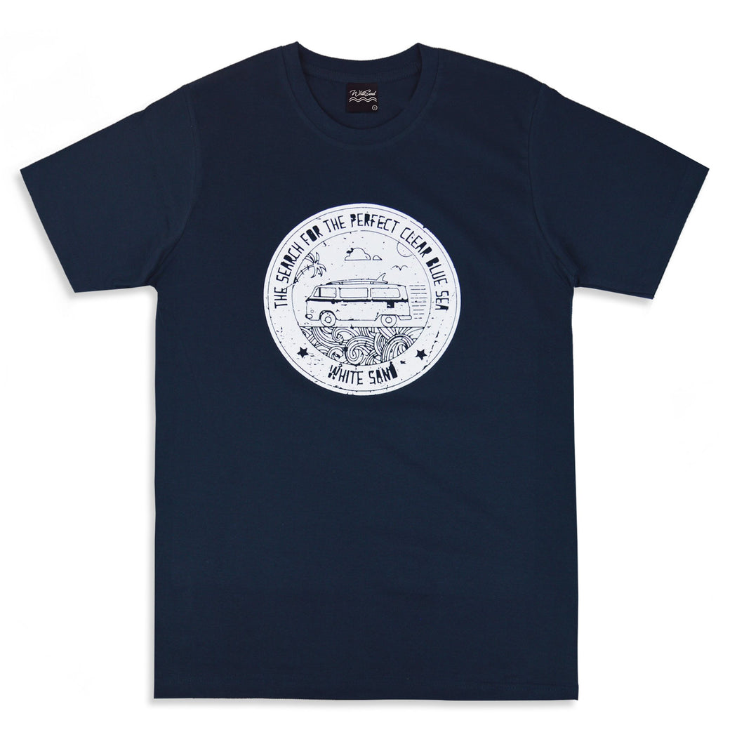 T-shirt【BUS】Navy Blue