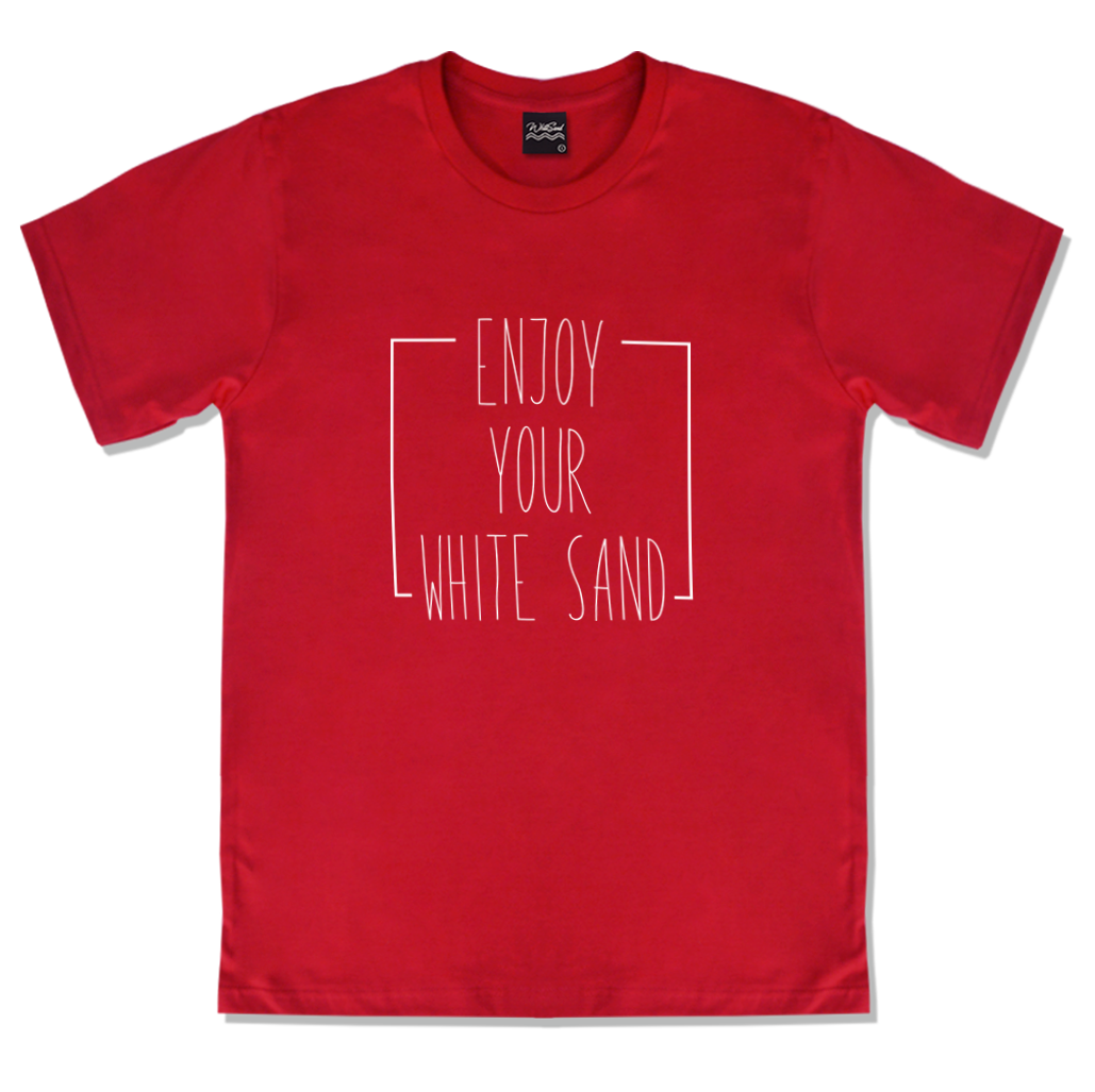 T-shirt【ENJOY WS】Red