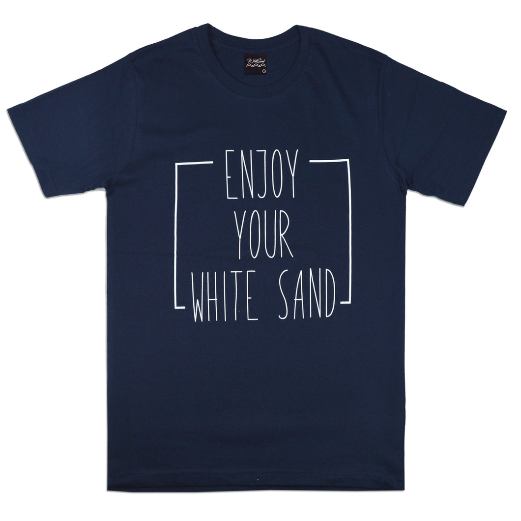 T-shirt【ENJOY WS】Navy Blue