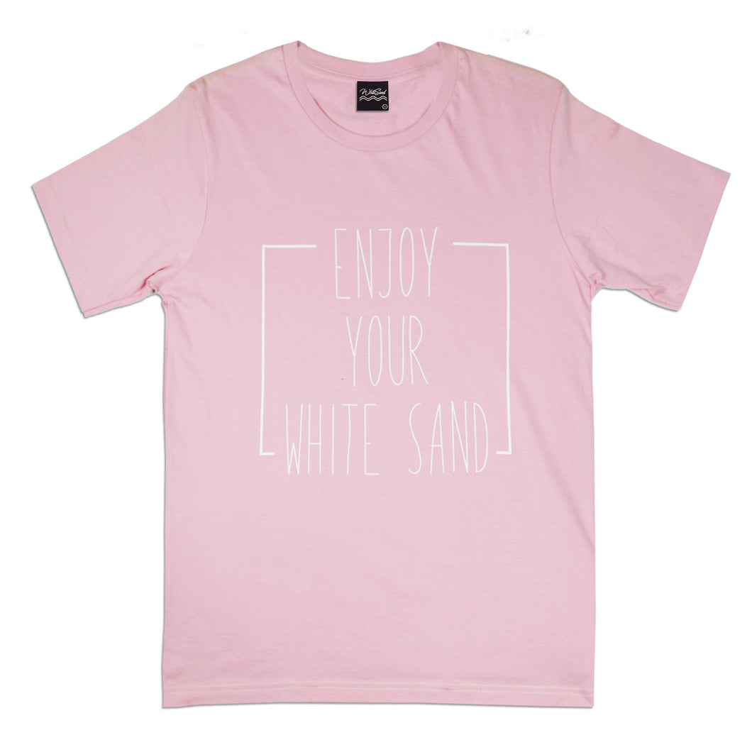T-shirt【ENJOY WS】Smokey Pink