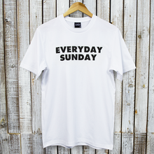 画像をギャラリービューアに読み込む, T-shirt【EVERYDAY SUNDAY】White
