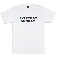 画像をギャラリービューアに読み込む, T-shirt【EVERYDAY SUNDAY】White
