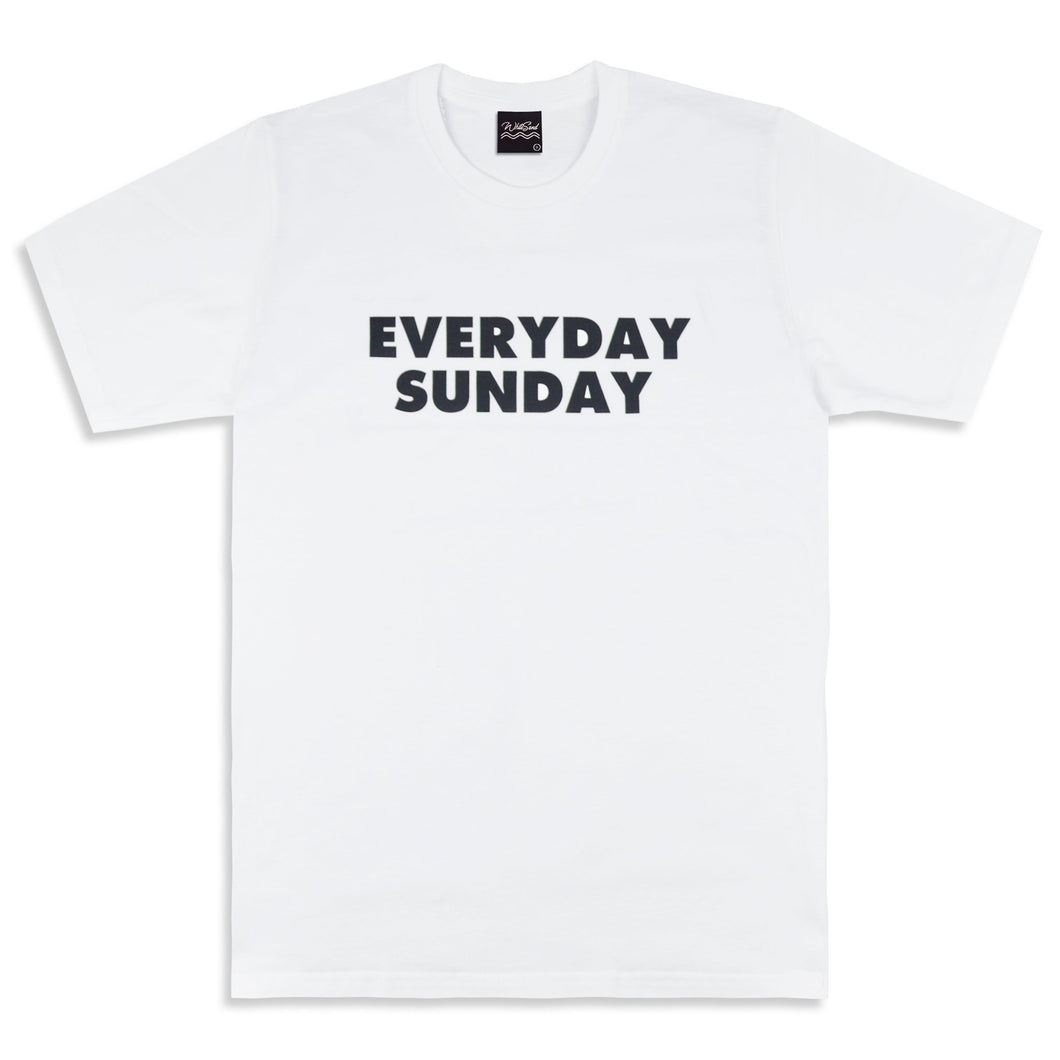 T-shirt【EVERYDAY SUNDAY】White