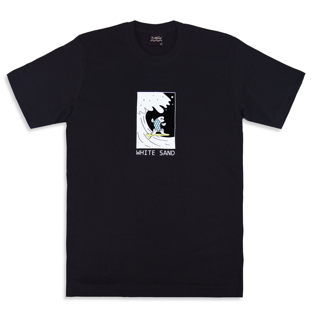T-shirt【FISH SURF】Black