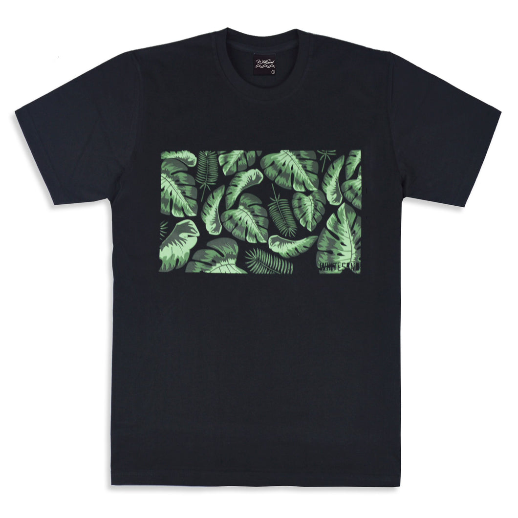 T-shirt【LEAF WS】Black