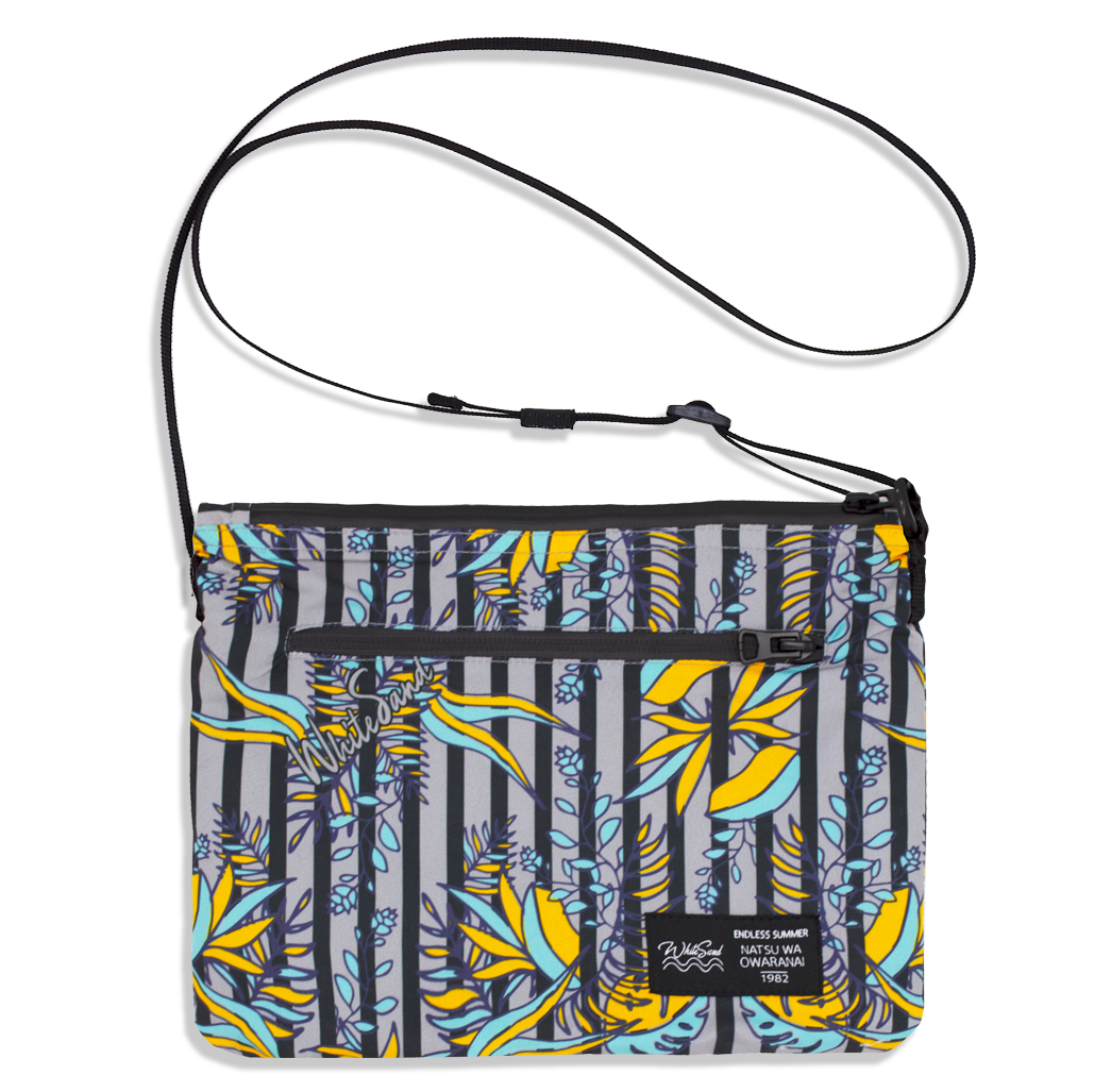 Sacoche Bag / Walter Proof【Botanical Stripe】Gray