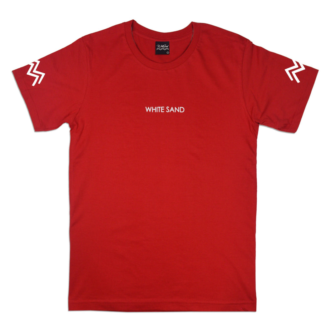 T-shirt【mini font】Red