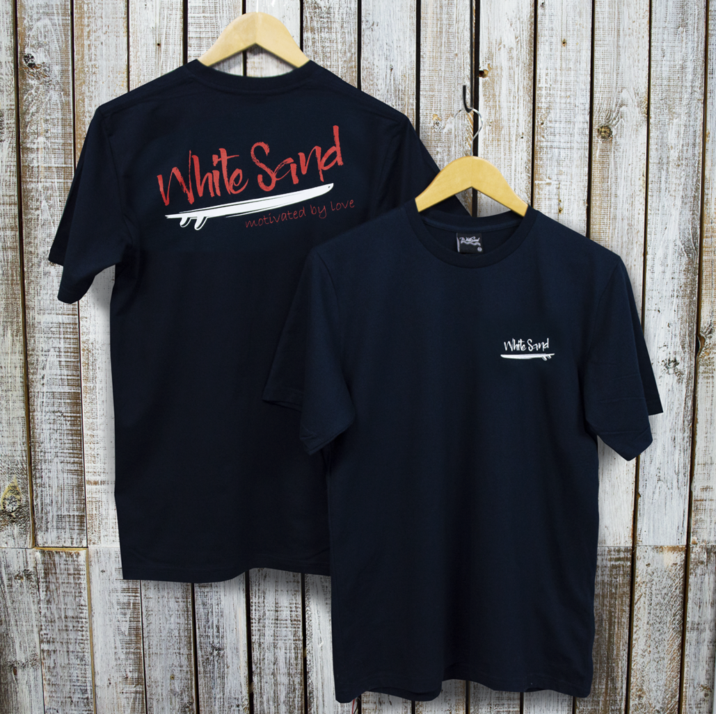 T-shirt【Motivated】Navy Blue