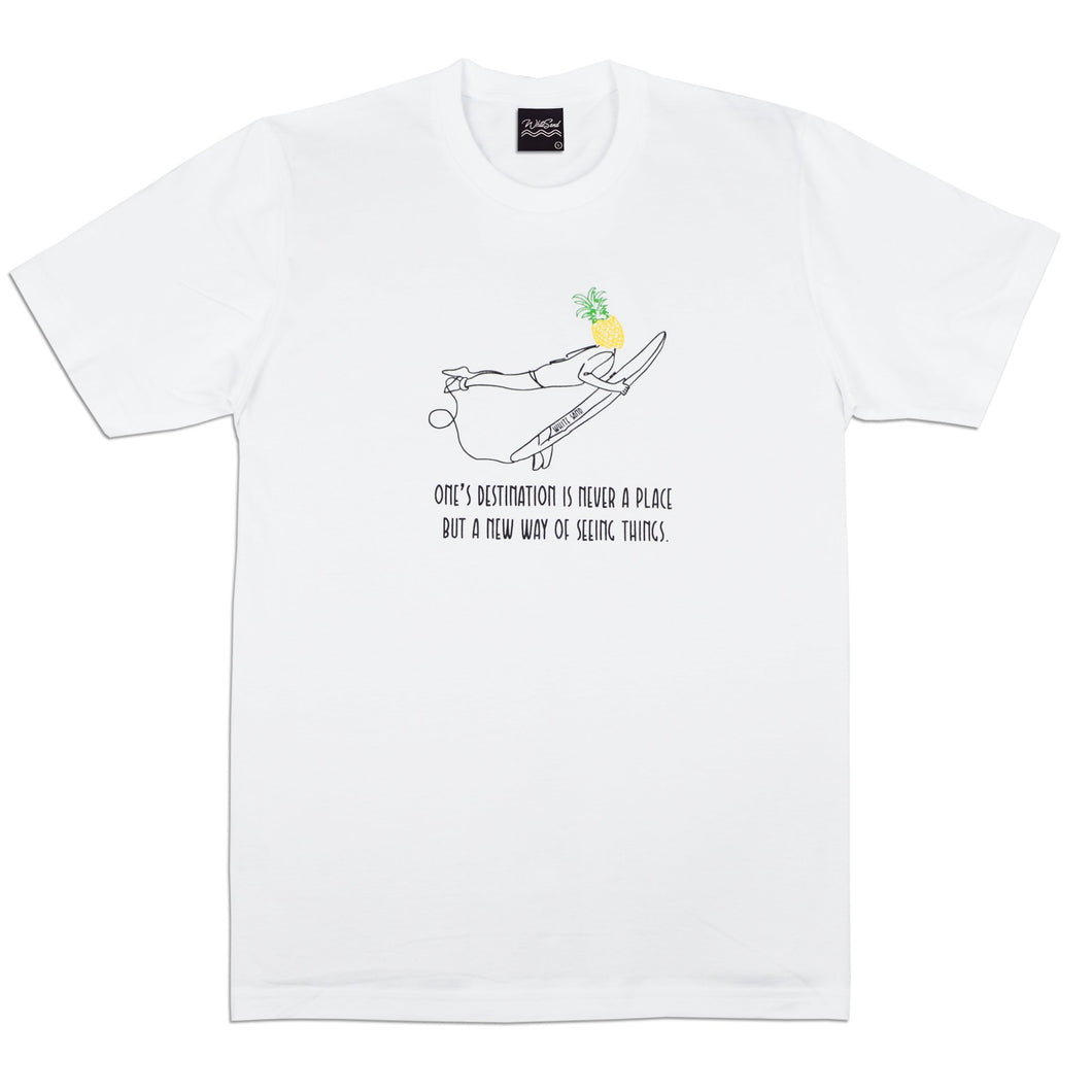 T-Shirt【Pineapple Man】White