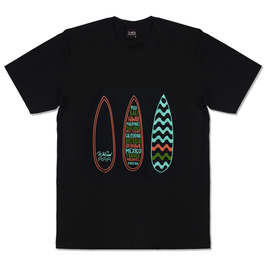T-shirt【SURF SPOT】Black