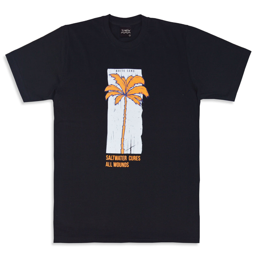 T-shirt【saltwater COCO】Black