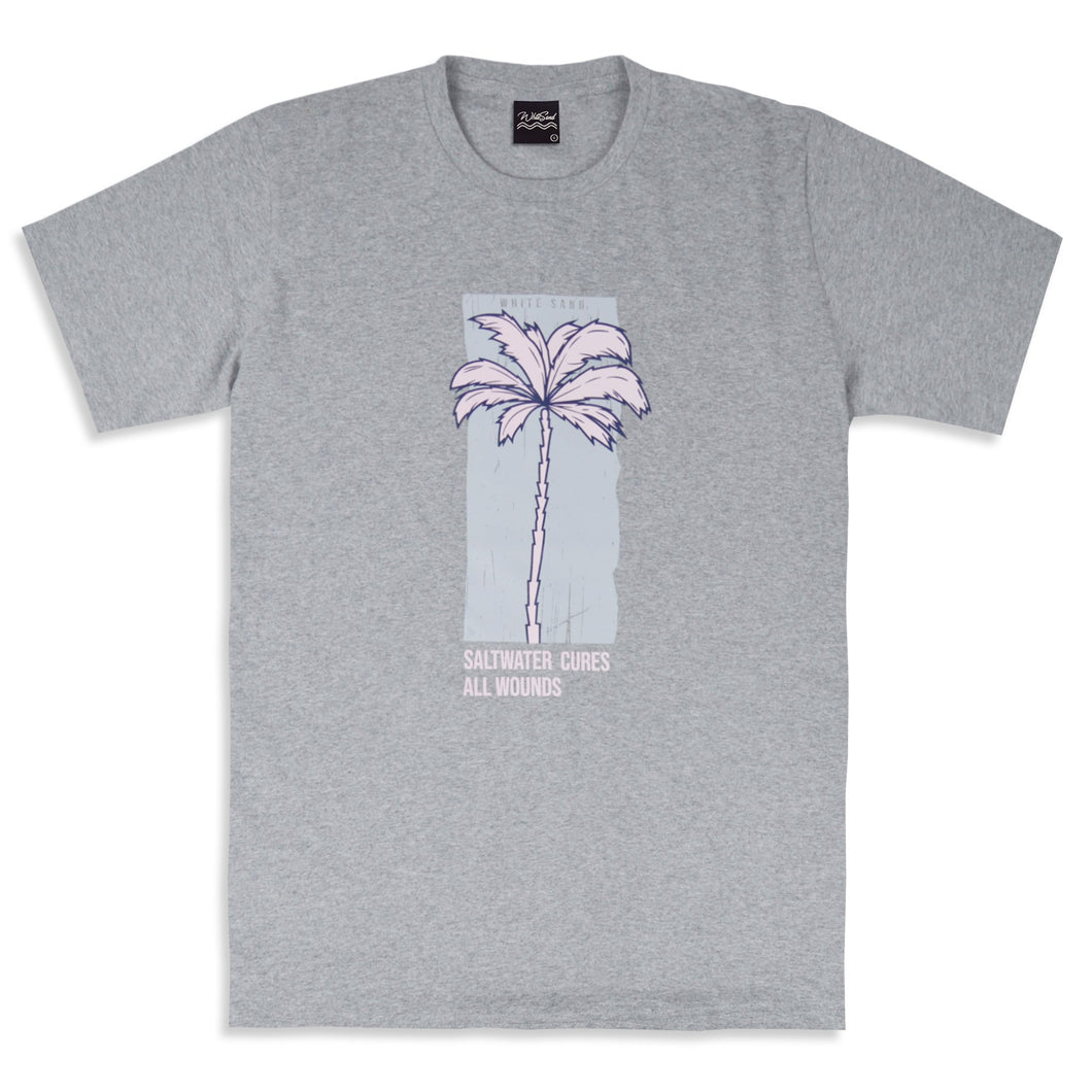 T-shirt【saltwater COCO】Gray Top