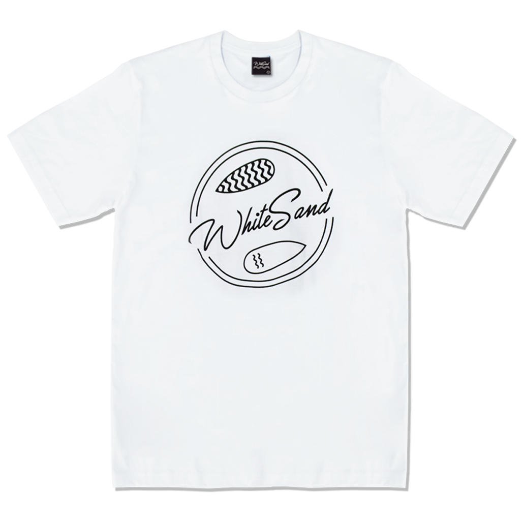 T-shirt【Surfboard】White