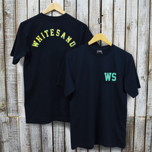 画像をギャラリービューアに読み込む, T-shirt【Flower ws】Navy Bleu
