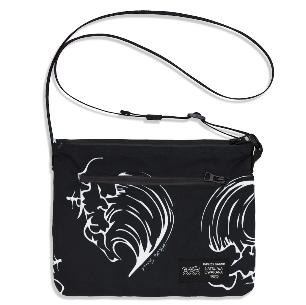 Sacoche Bag / Walter Proof【Waves】Black