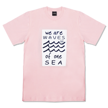 画像をギャラリービューアに読み込む, T-shirt【WAVE】Smokey Pink
