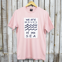 画像をギャラリービューアに読み込む, T-shirt【WAVE】Smokey Pink
