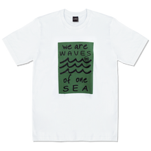 画像をギャラリービューアに読み込む, T-shirt【WAVE】White
