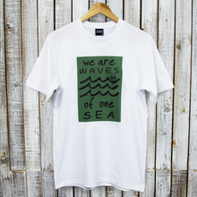 画像をギャラリービューアに読み込む, T-shirt【WAVE】White
