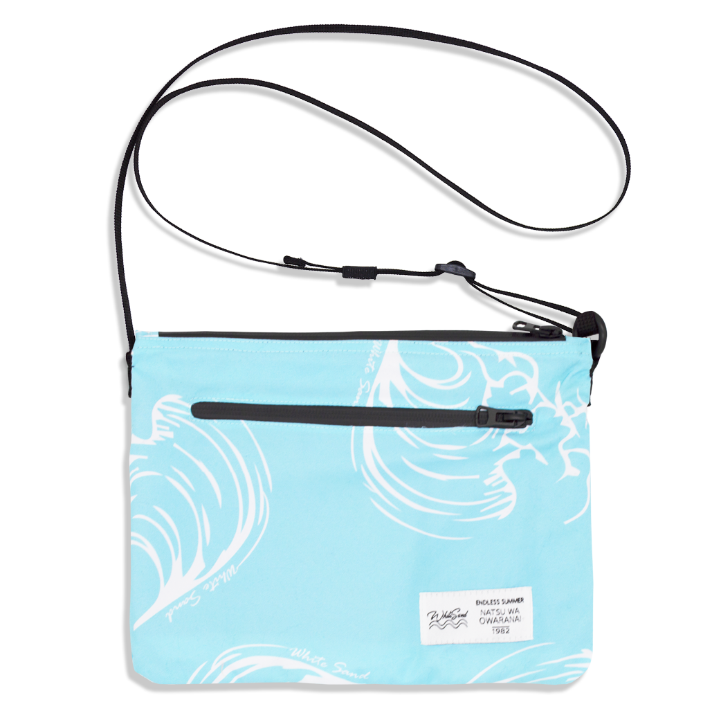 Sacoche Bag / Walter Proof【Waves】Sky Blue
