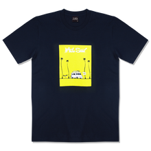 画像をギャラリービューアに読み込む, T-shirt【White sand bus】Navy Blue
