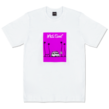 画像をギャラリービューアに読み込む, T-shirt【White sand bus】White

