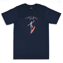画像をギャラリービューアに読み込む, T-shirt【SURF SKULL】Navy Blue
